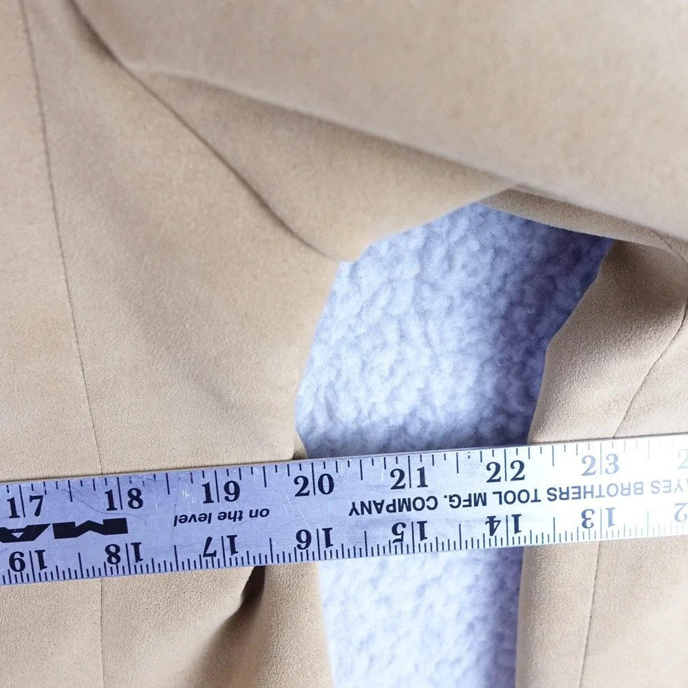 Circle S Dallas Texas Mens Tan Faux‎ Suede Western Blazer Sport Coat 40R